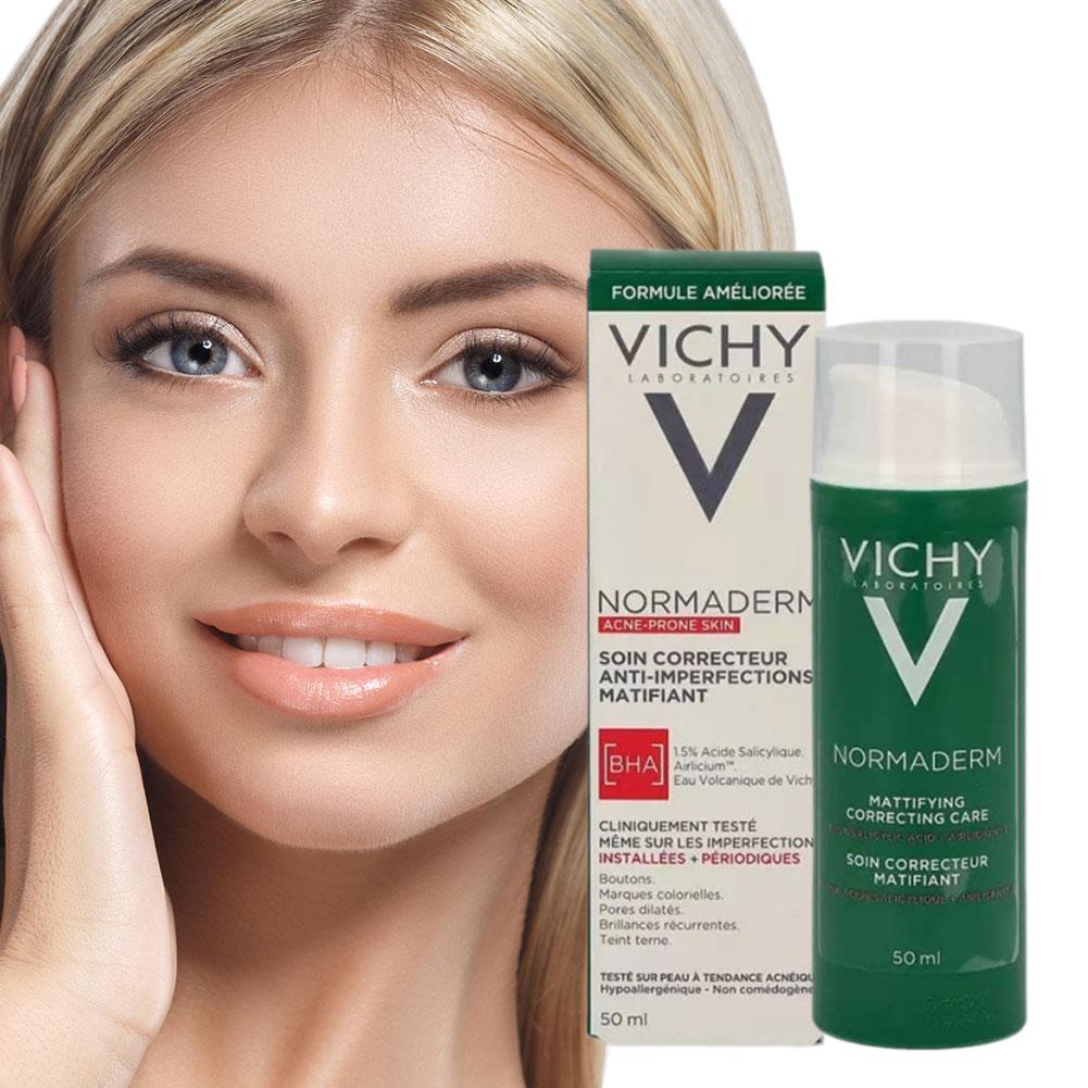 VICHY 16% Vitamin C + Hyaluronic Acid Serum – Rejuvenating & Moisturizing Facial Care with Salicylic Acid, Repairs Skin Barrier & Restores Radiance