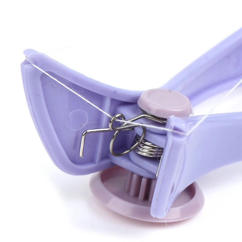 Women’s Hair Removal Epilator – Mini Facial Hair Remover Spring Threading Tool