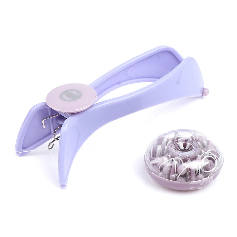 Women’s Hair Removal Epilator – Mini Facial Hair Remover Spring Threading Tool