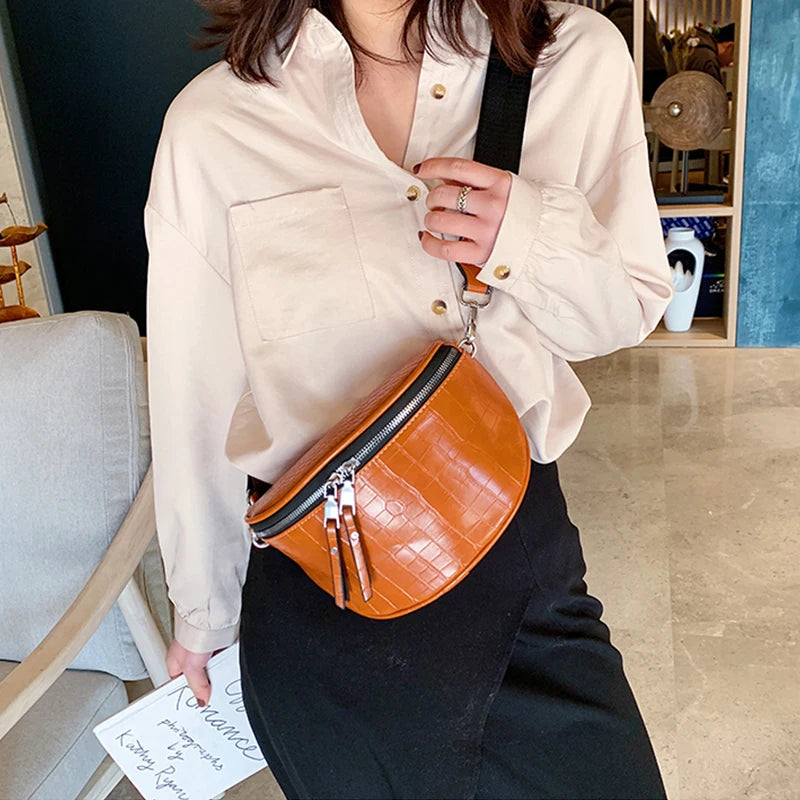Luxury Designer Saddle Chest Bag – High-Quality Women’s Chain Crossbody & Hobo Purse