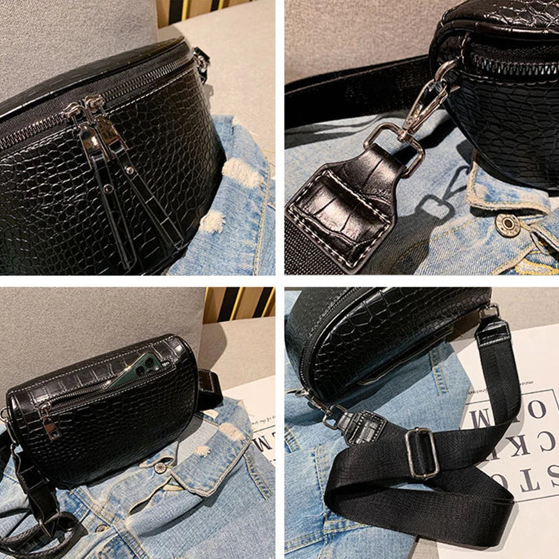 Luxury Designer Saddle Chest Bag – High-Quality Women’s Chain Crossbody & Hobo Purse
