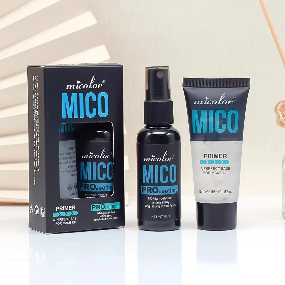 Makeup Primer & Setting Spray Set – Long-Lasting Pore-Blurring Finish