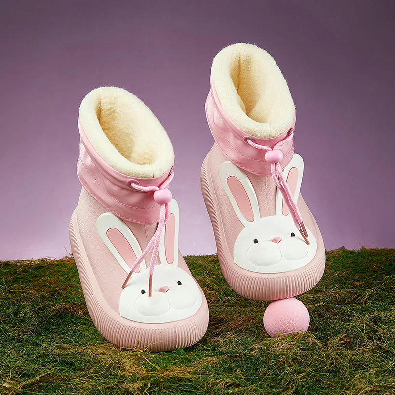 Children Cartoon Rain Boots Waterproof Non-Slip Rubber Shoes