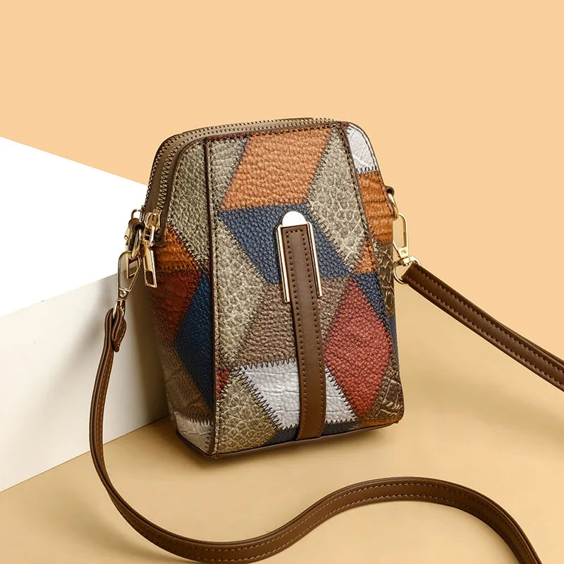 Fashion Women’s Luxury PU Leather Shoulder Crossbody – Small Shell Designer Phone Bag & Purse