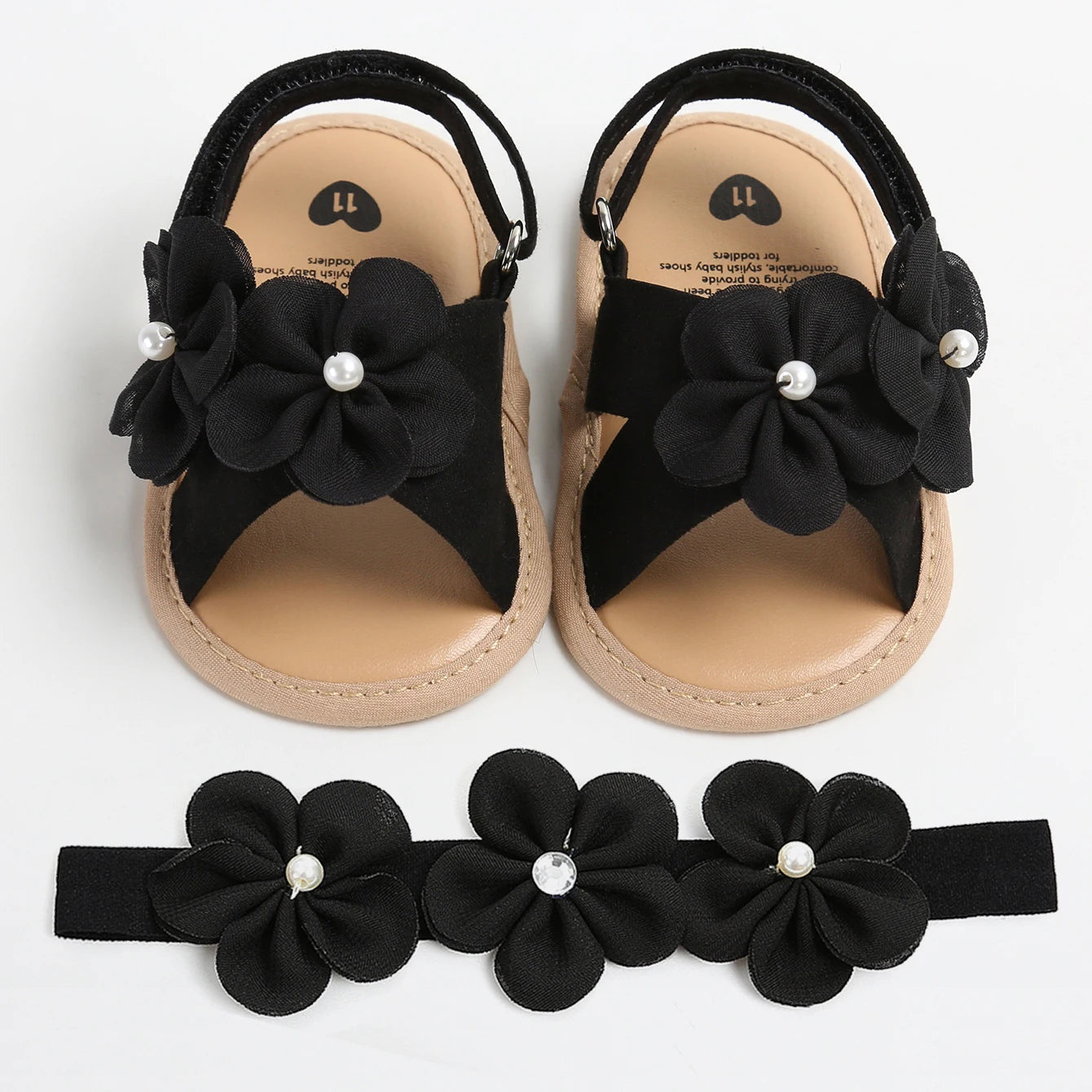 Baby Girl Summer Sandals – Outdoor Soft First Walker Shoes