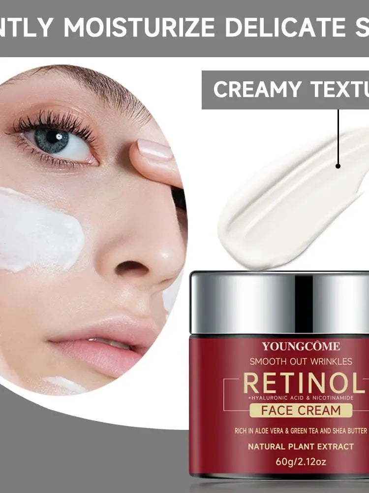 Retinol Lifting & Firming Cream – Repairing, Moisturizing & Nourishing Facial Cream, Brightening Anti-Aging Skincare for Smooth & Youthful Skin
