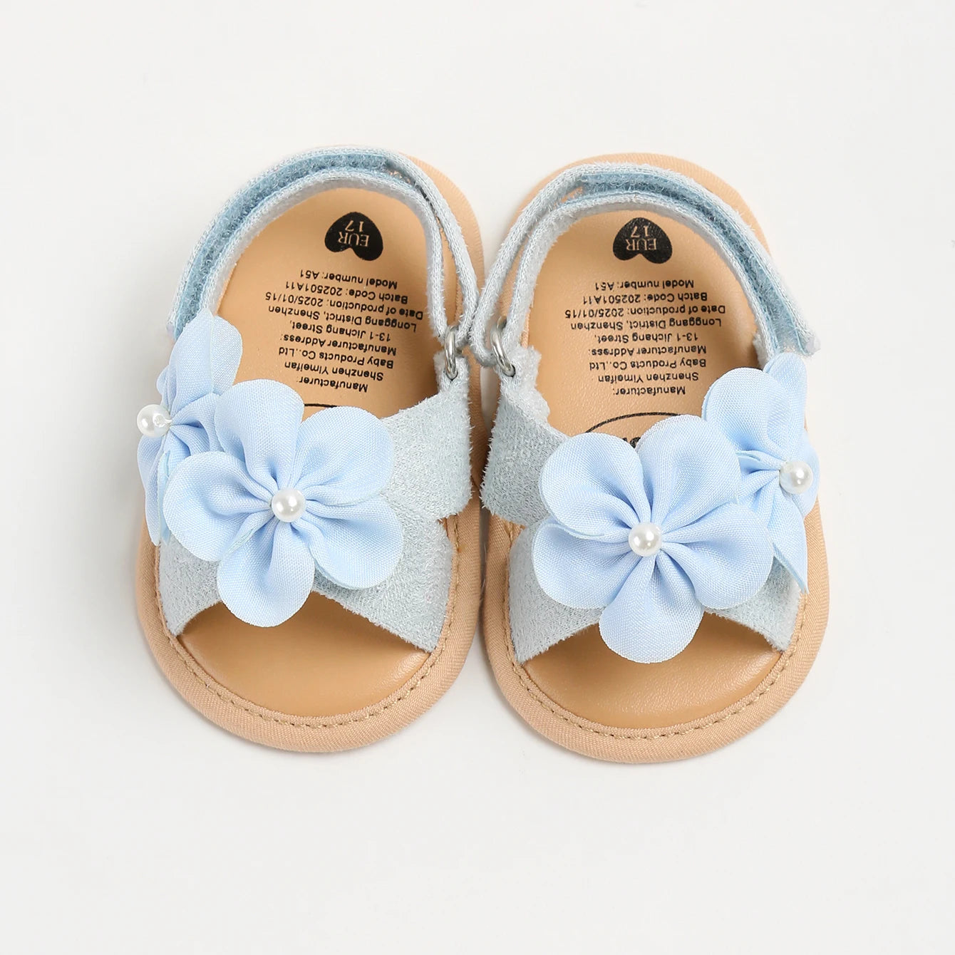 Baby Girl Summer Sandals – Outdoor Soft First Walker Shoes