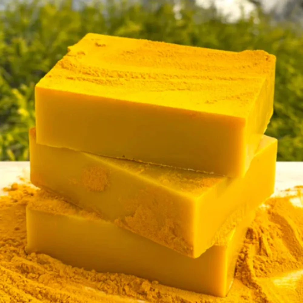 Turmeric Kojic Soap – Brightening Handmade Facial & Body Bar