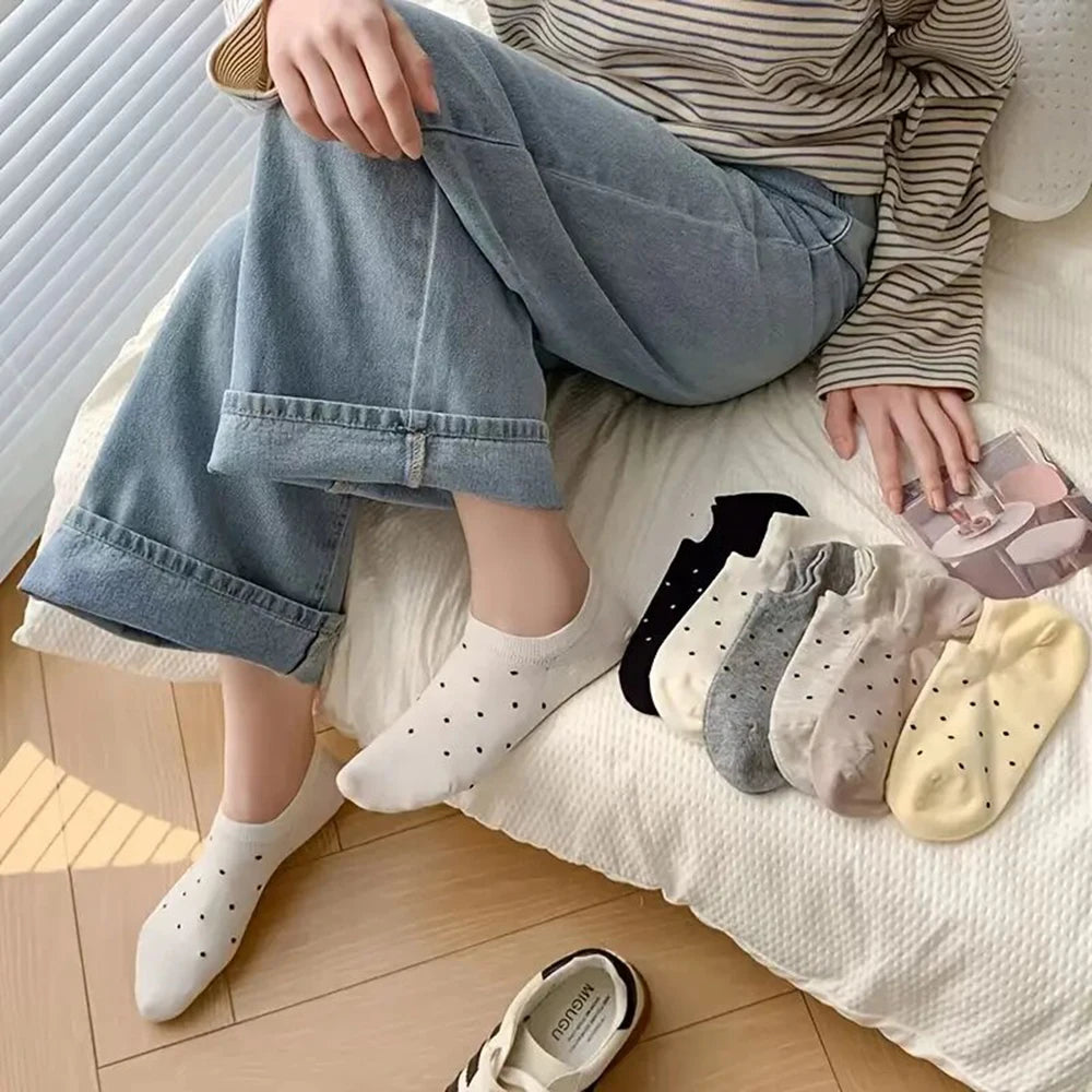 Cartoon Teddy Bear Ankle Socks – 5/10/20 Pairs Breathable & Cute