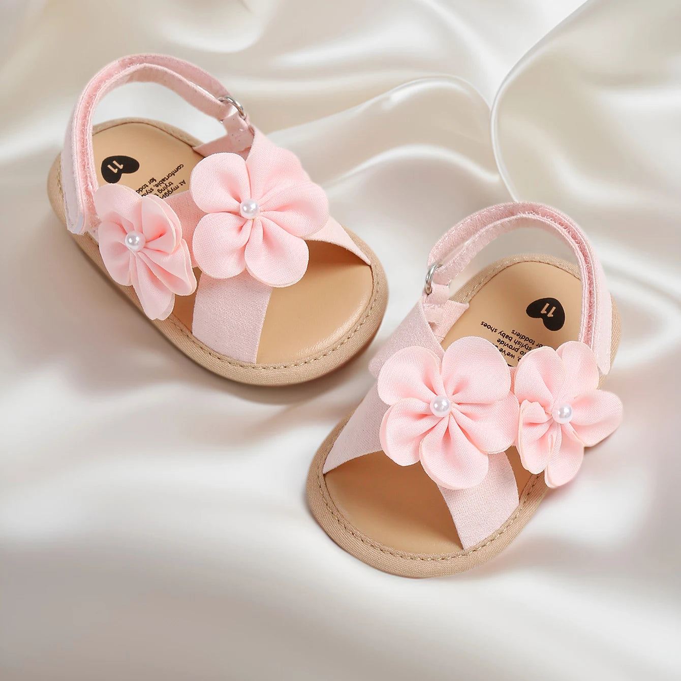 Baby Girl Summer Sandals – Outdoor Soft First Walker Shoes