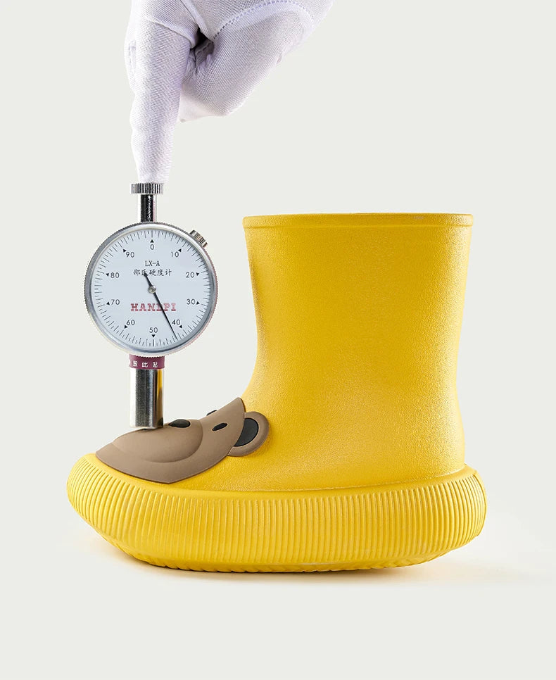 Children Cartoon Rain Boots Waterproof Non-Slip Rubber Shoes