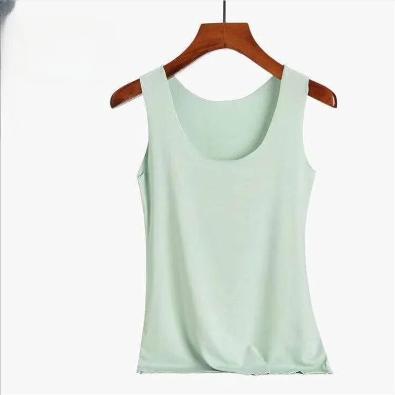 Seamless Summer Tank Top – Tight Fit & Casual Street Style