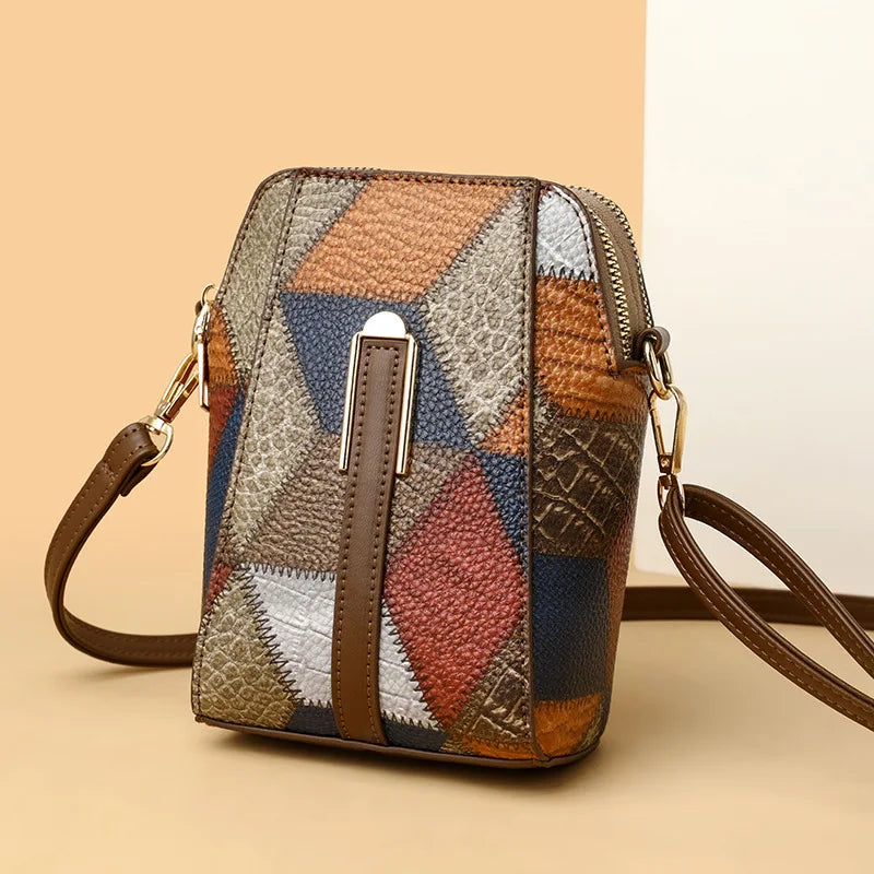 Fashion Women’s Luxury PU Leather Shoulder Crossbody – Small Shell Designer Phone Bag & Purse