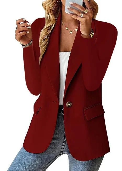 Oversized Blazer Jacket – Elegant Business & Casual Style