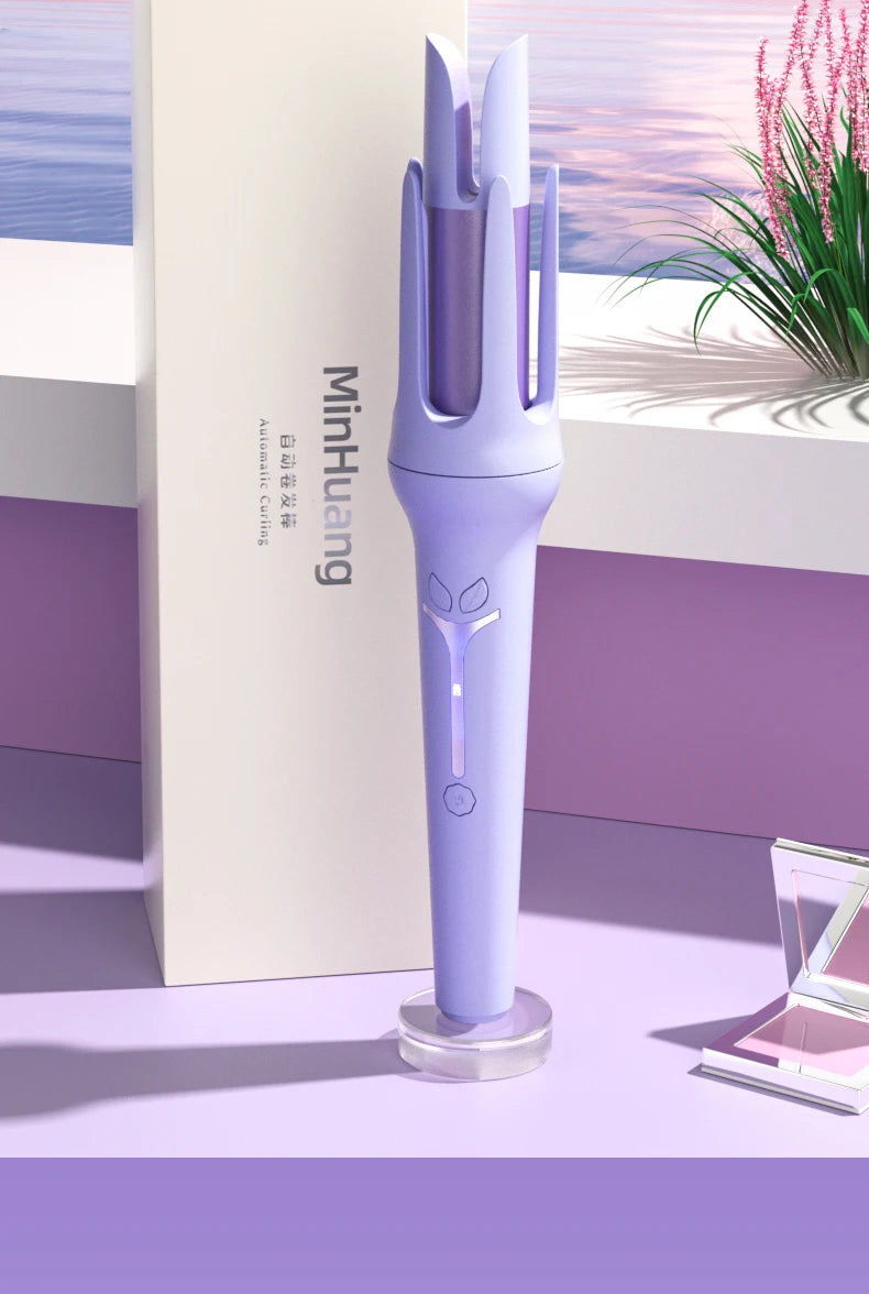 Automatic Curling Iron 32mm – Ceramic Hair Curler with Anion Technology & Fast Heating