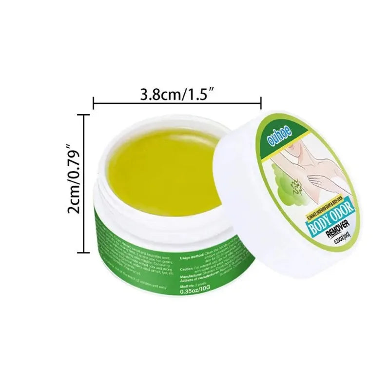 Underarm Odor Cream (10g) – Deodorizing & Anti-Sweat Body Care for Long-Lasting Freshness