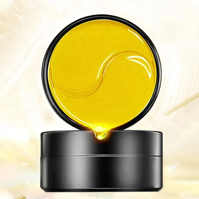 Gold Collagen Eye Masks – 60pcs Hydrating & Anti-Fatigue Treatment