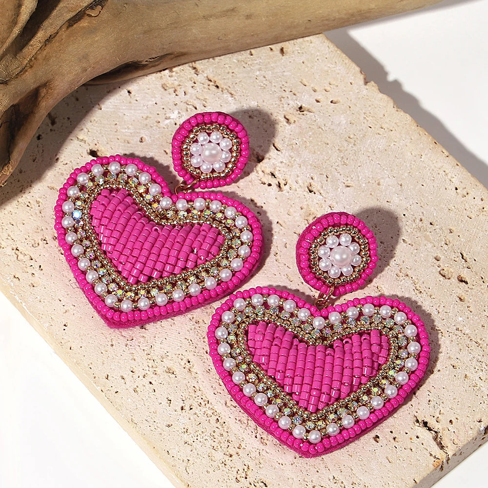 Bohemian Starfish Lobster Conch Earrings – Handmade Summer Beach Jewelry