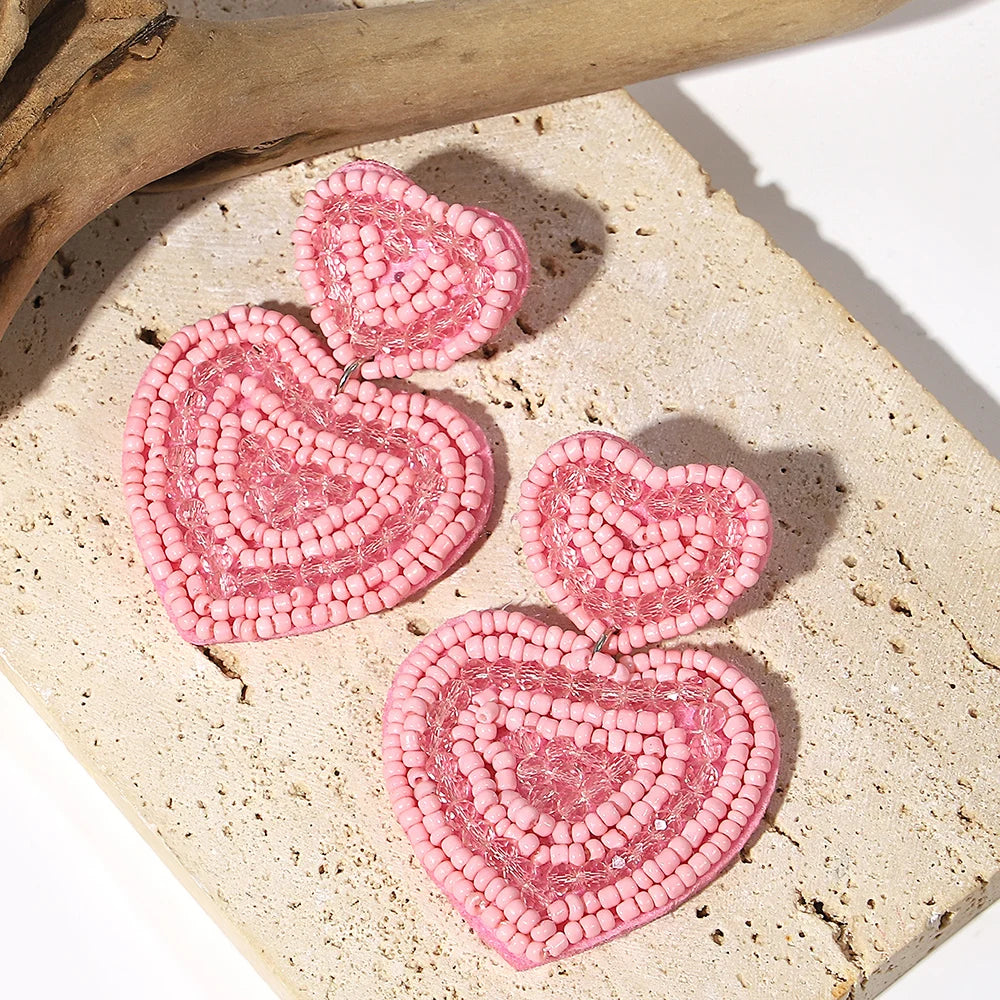 Bohemian Starfish Lobster Conch Earrings – Handmade Summer Beach Jewelry