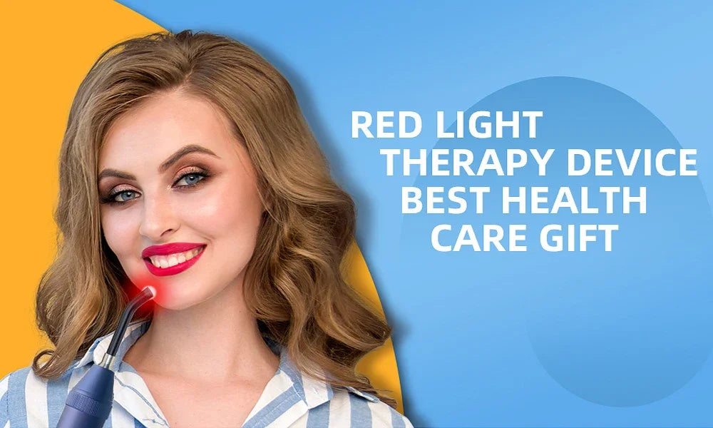 Red Light Therapy Device – Infrared Wand for Cold Sores, Canker Sores & Pain Relief | Multi-Area Treatment (Mouth, Nose, Ear, Knee, Feet, Hands, Ankle)