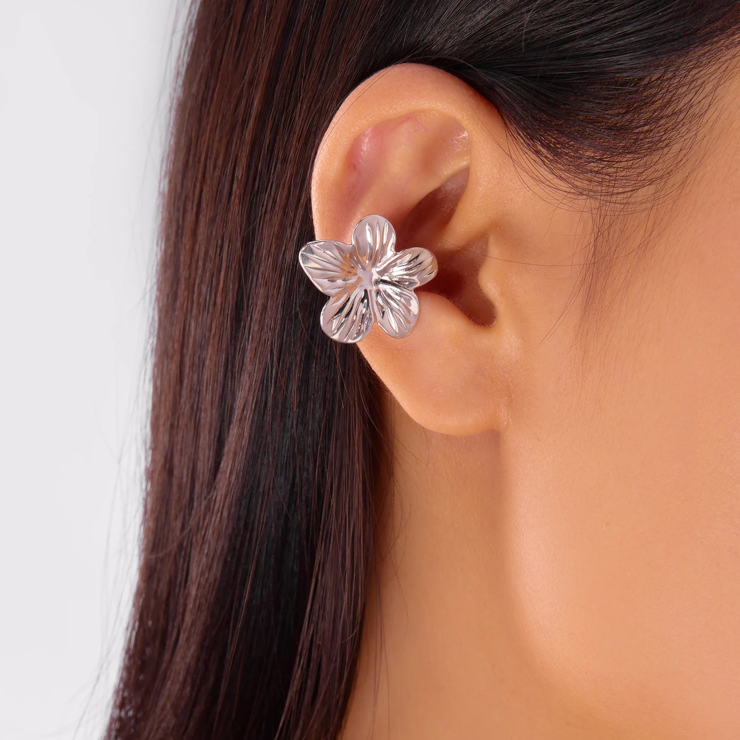 Boho Starfish Shell Ear Cuffs – Asymmetrical Beach Party Earrings for Women