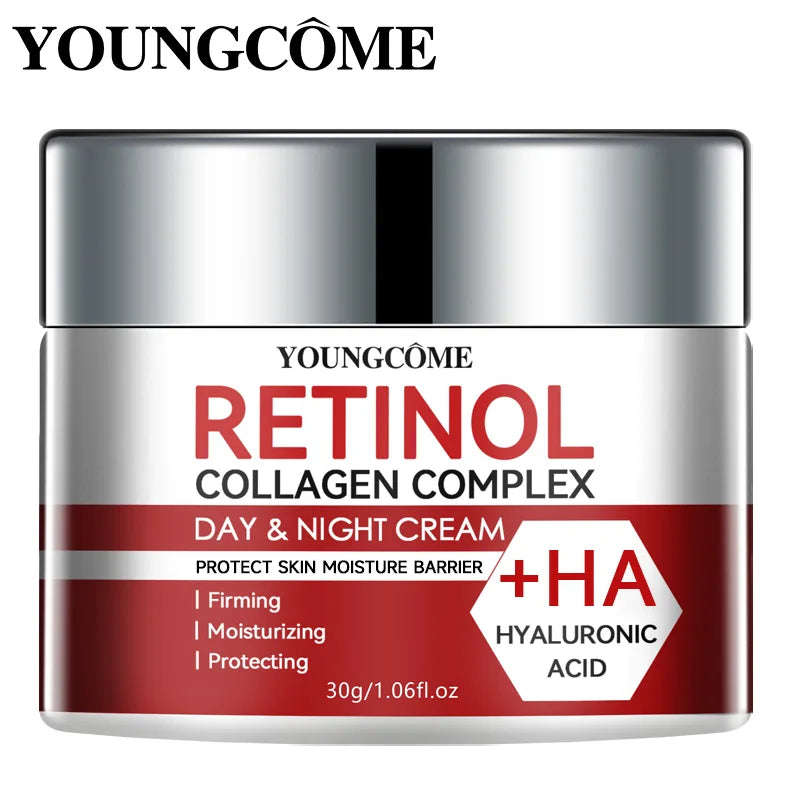 Retinol Collagen Moisturizing Cream – Deep Hydration & Skin Repair, Anti-Aging Face Cream for Dry & Mature Skin