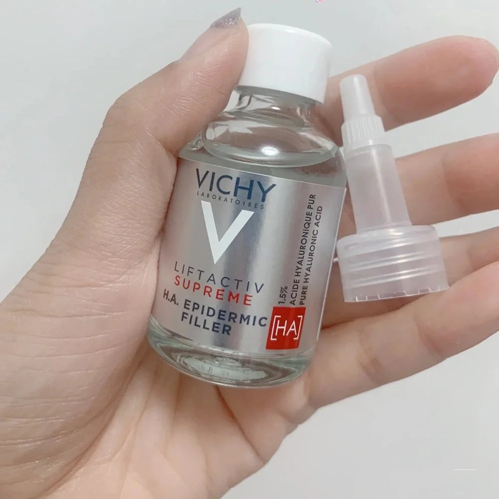 VICHY 16% Vitamin C + Hyaluronic Acid Serum – Rejuvenating & Moisturizing Facial Care with Salicylic Acid, Repairs Skin Barrier & Restores Radiance