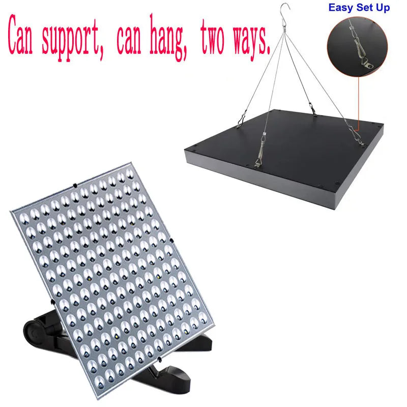 LED Red Light Therapy Panel – 144 LEDs Anti-Aging Skincare & Full Body Physiotherapy Lamp
