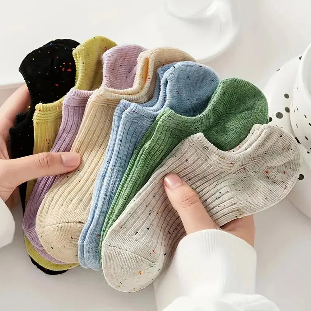 Cartoon Teddy Bear Ankle Socks – 5/10/20 Pairs Breathable & Cute