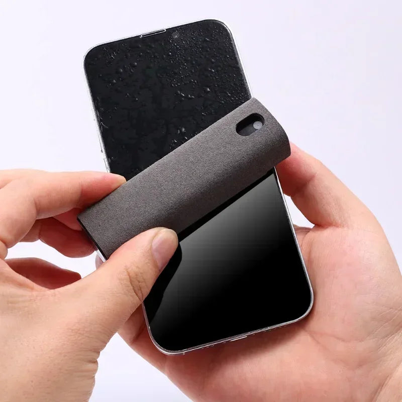 4-in-1 Screen Cleaner Spray Bottle with Microfiber Cloth – Portable Cleaning Tool for Phone, Tablet, Laptop & Glasses