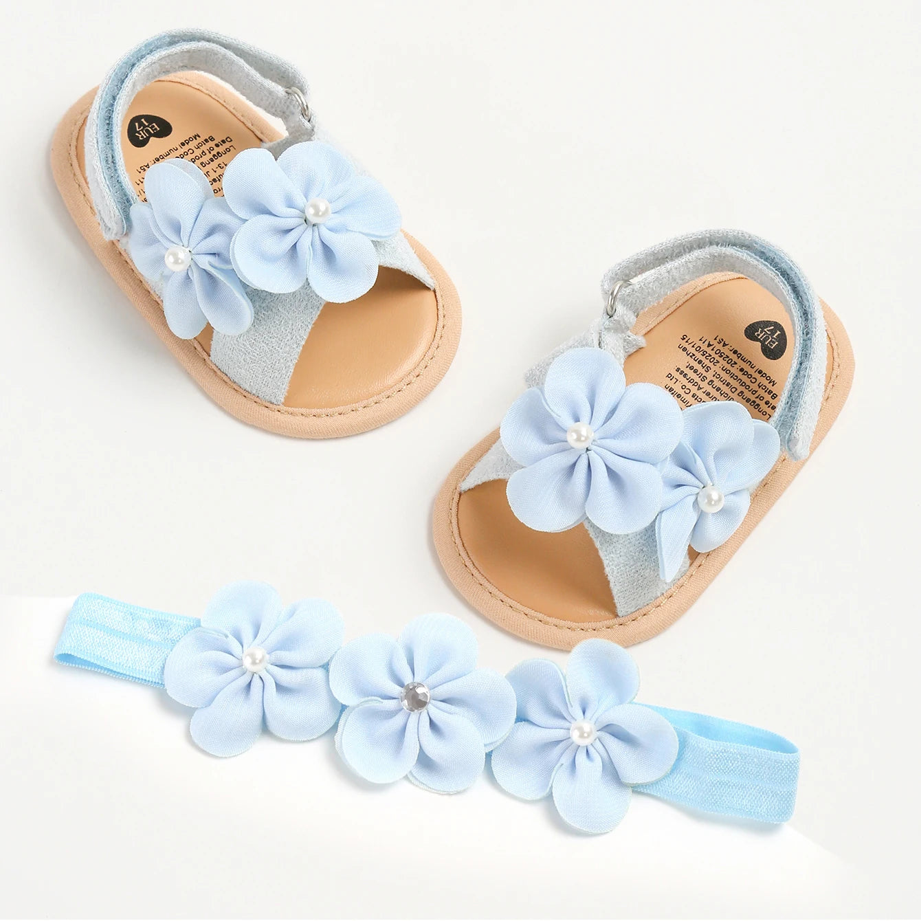 Baby Girl Summer Sandals – Outdoor Soft First Walker Shoes