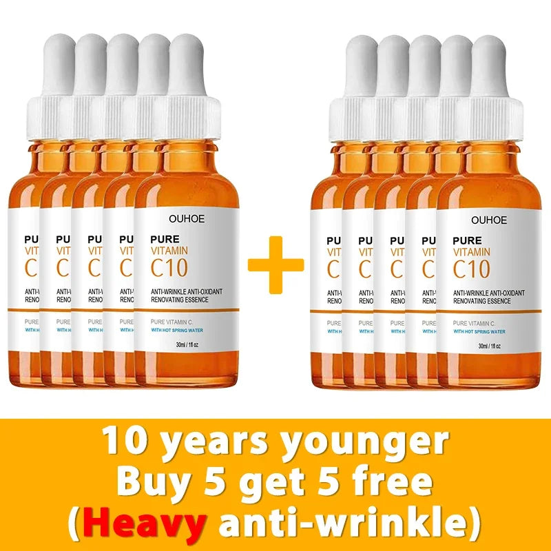 Vitamin C Face Serum – Anti-Aging Wrinkle Remover, Lifting & Brightening Essence