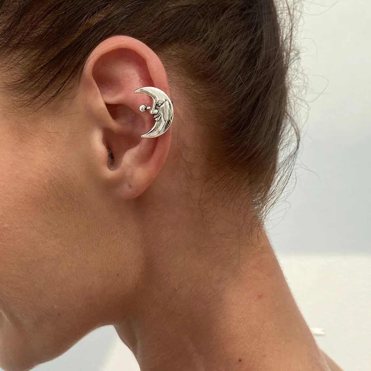 Boho Starfish Shell Ear Cuffs – Asymmetrical Beach Party Earrings for Women
