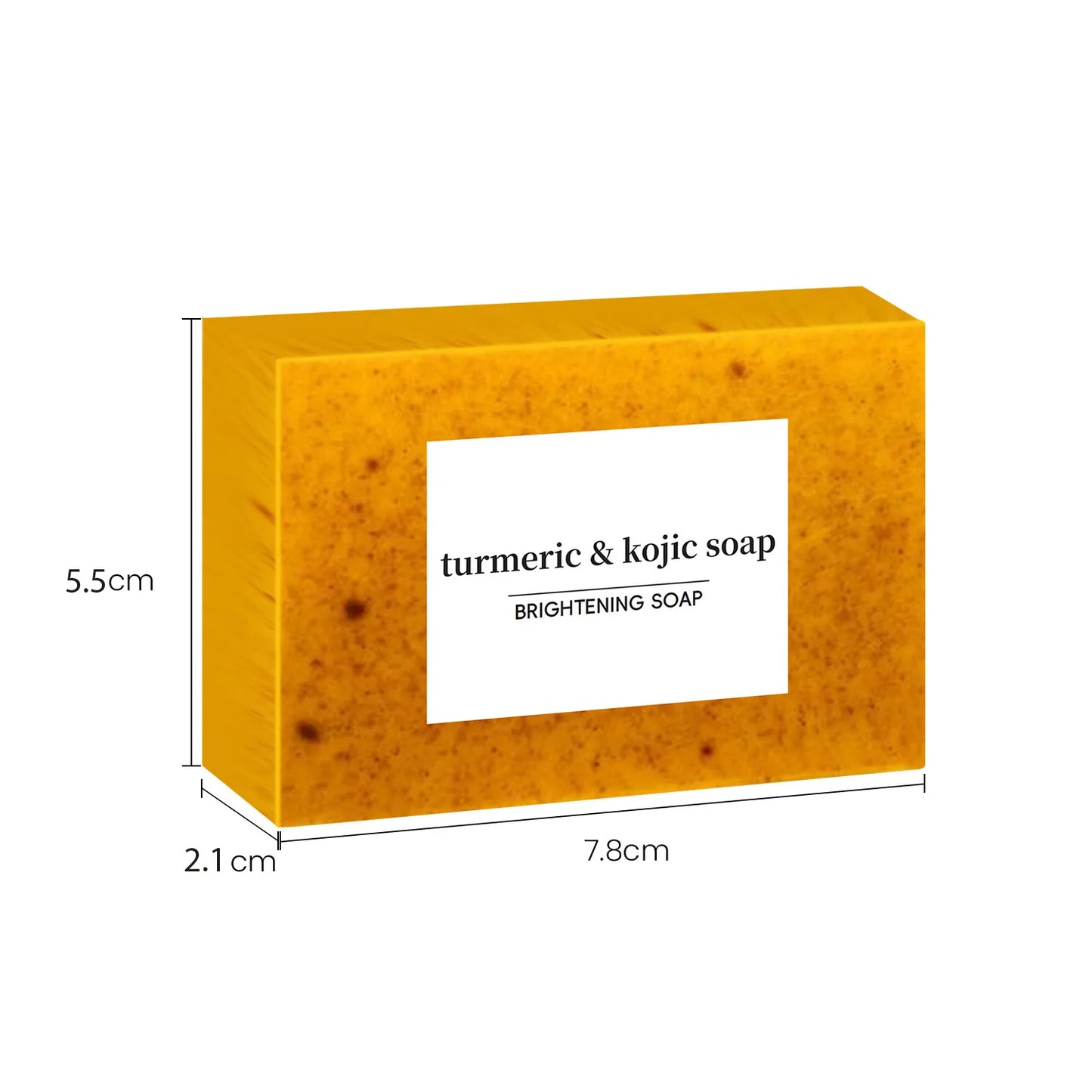 Turmeric Kojic Soap – Brightening Handmade Facial & Body Bar