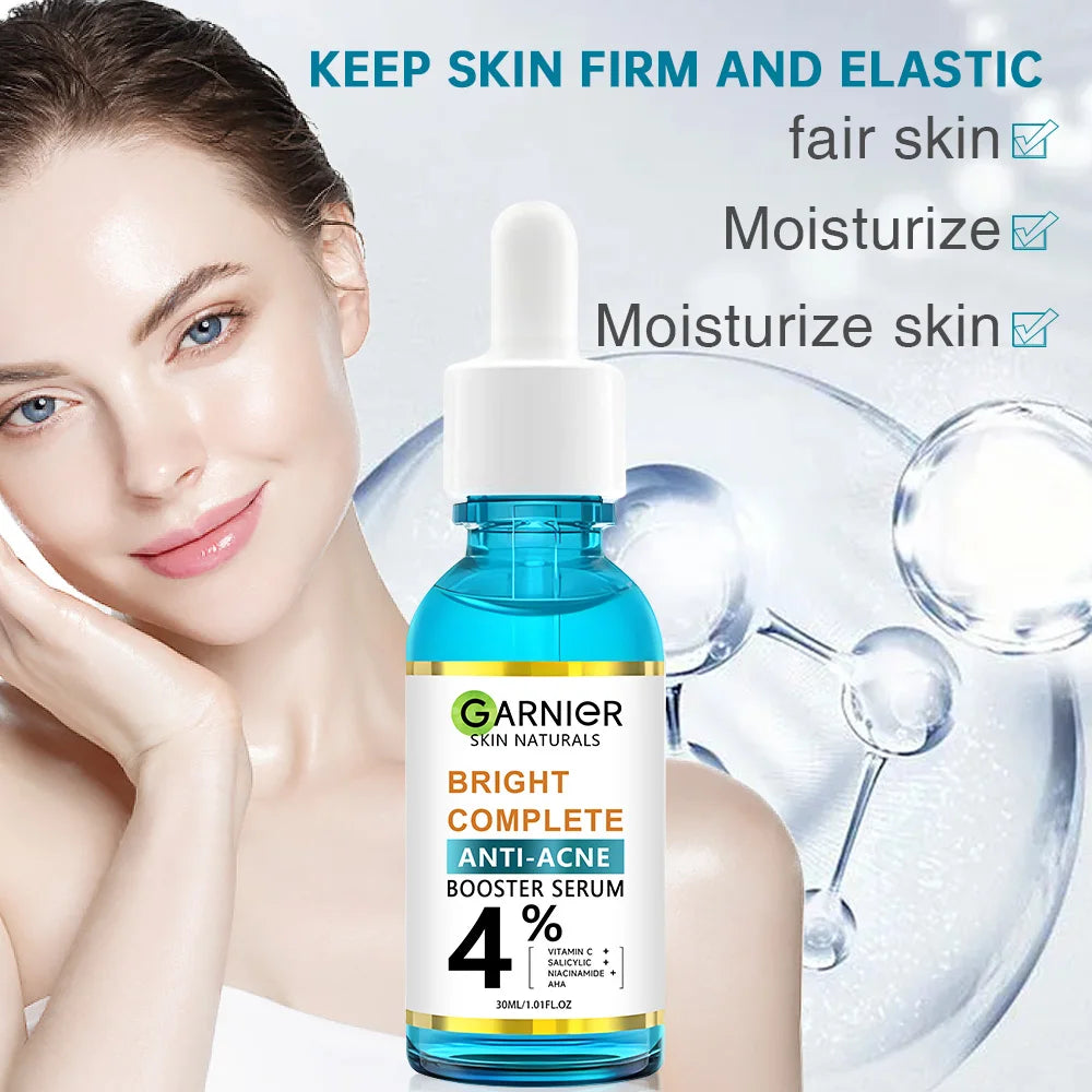 Garnier Whitening Serum – Clears Acne Marks & Tightens Pores