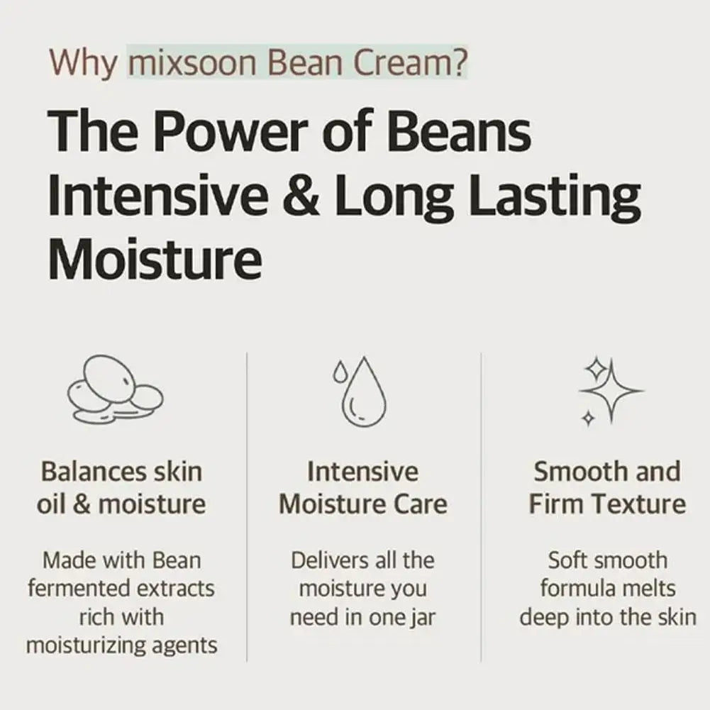 50ML High-End Korean Facial Serum – Mixsoon Soybean Essence, Skin Repair, Anti-Aging, Fade Dark Spots, Exfoliating & Nourishing Skincare