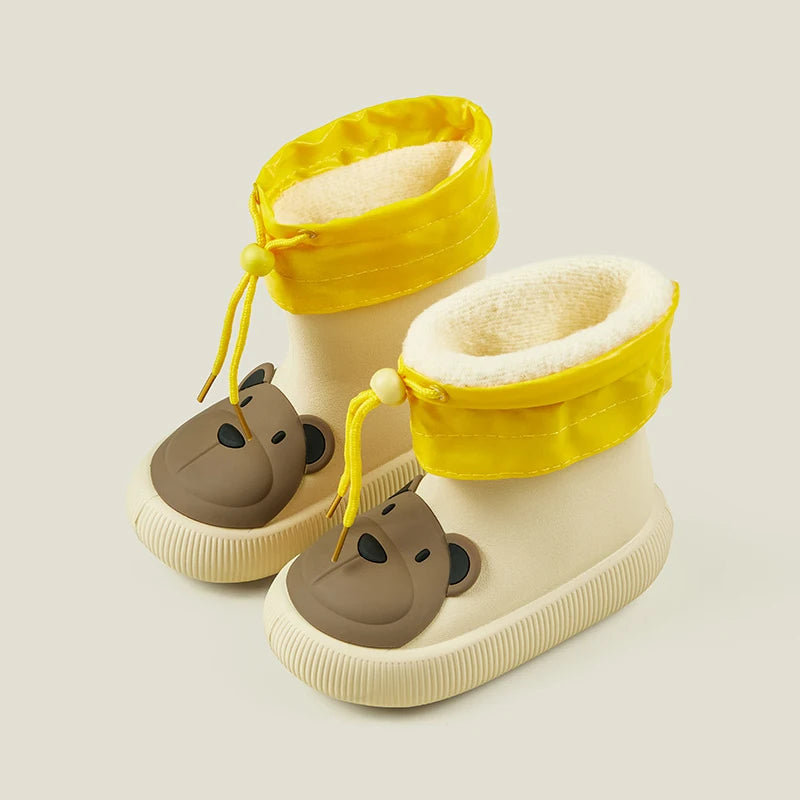 Children Cartoon Rain Boots Waterproof Non-Slip Rubber Shoes