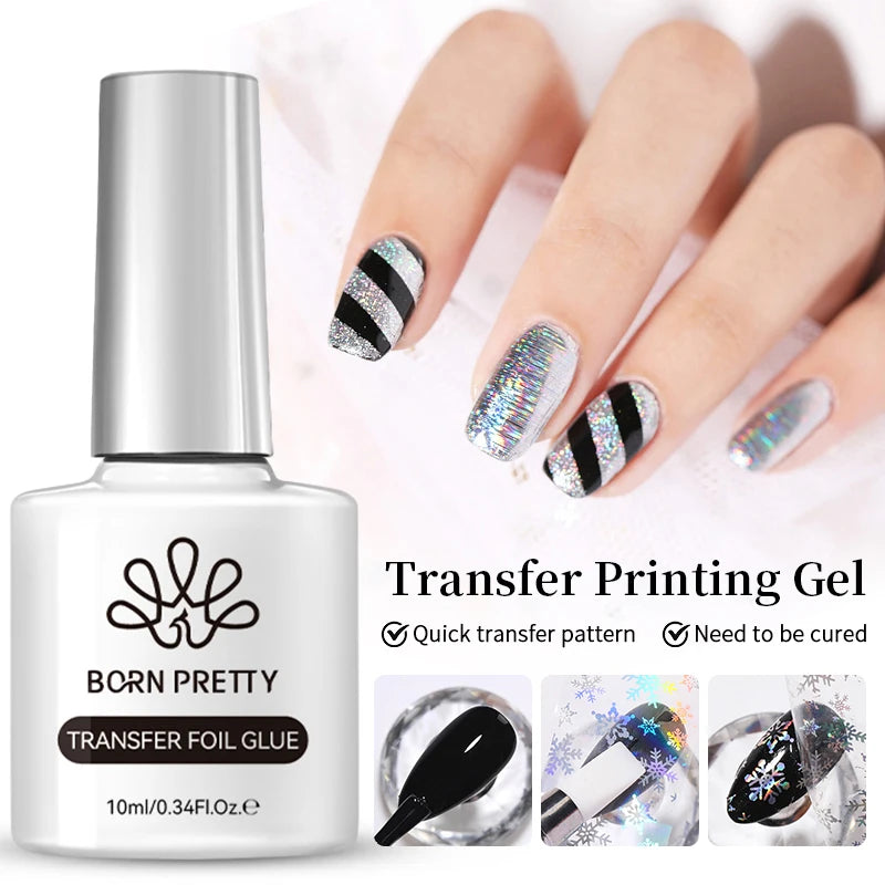 BORN PRETTY 10ml Base & Top Coat Gel – Semi-Permanent Nail Polish