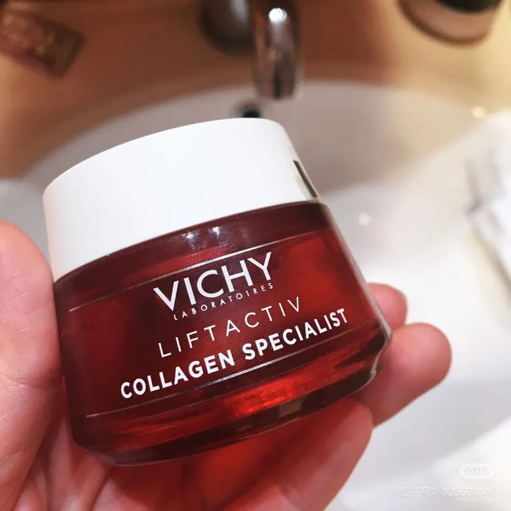 VICHY 16% Vitamin C + Hyaluronic Acid Serum – Rejuvenating & Moisturizing Facial Care with Salicylic Acid, Repairs Skin Barrier & Restores Radiance