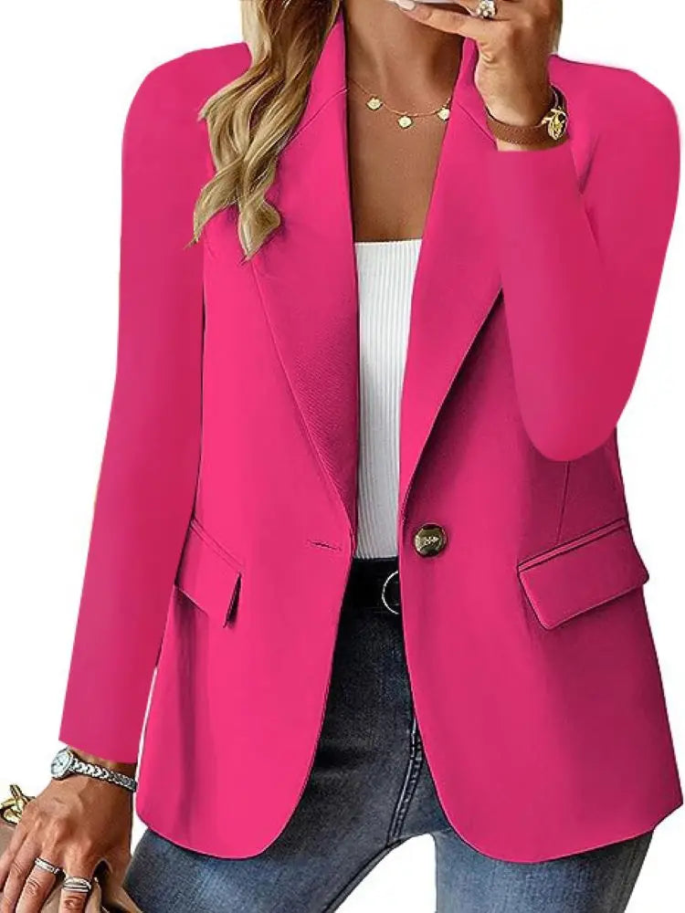 Oversized Blazer Jacket – Elegant Business & Casual Style