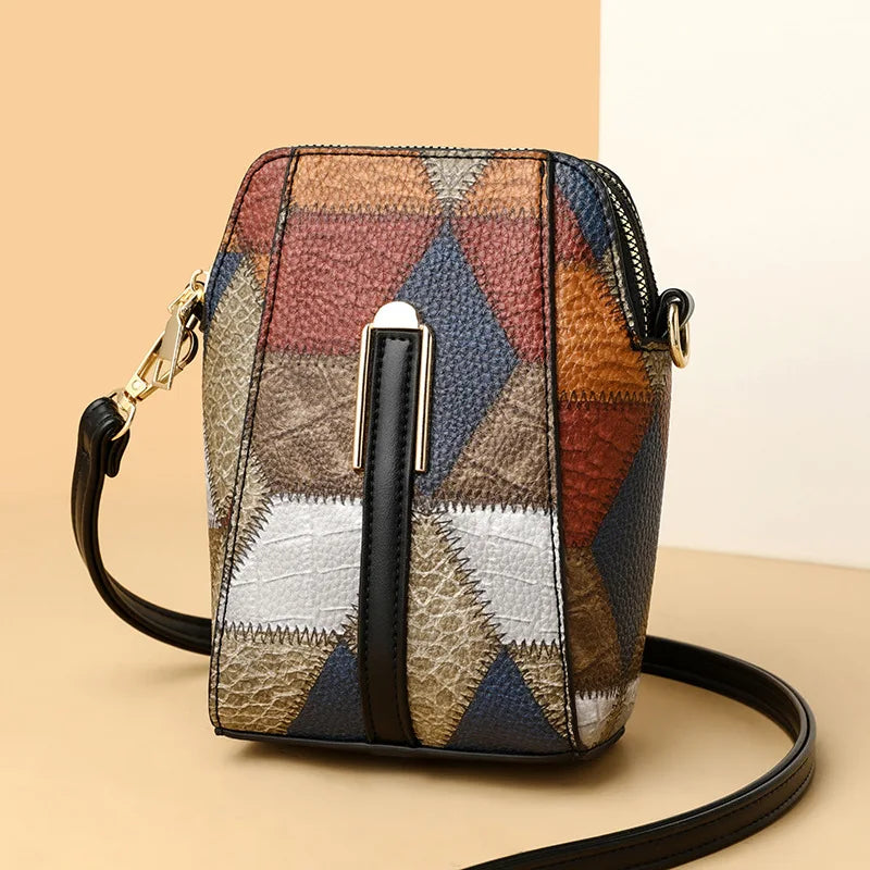 Fashion Women’s Luxury PU Leather Shoulder Crossbody – Small Shell Designer Phone Bag & Purse