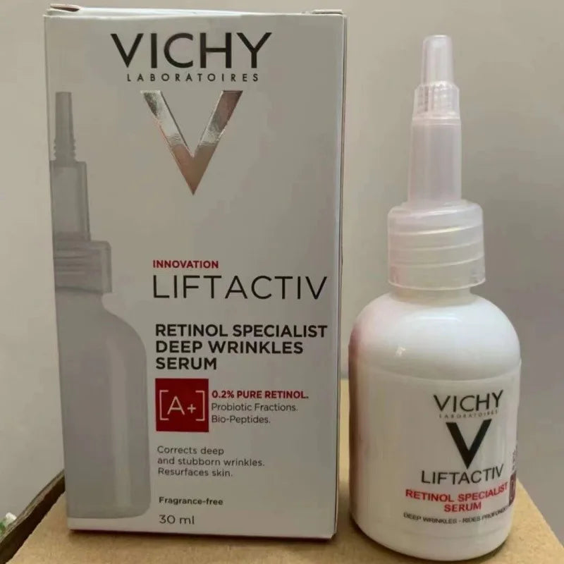 VICHY 16% Vitamin C + Hyaluronic Acid Serum – Rejuvenating & Moisturizing Facial Care with Salicylic Acid, Repairs Skin Barrier & Restores Radiance