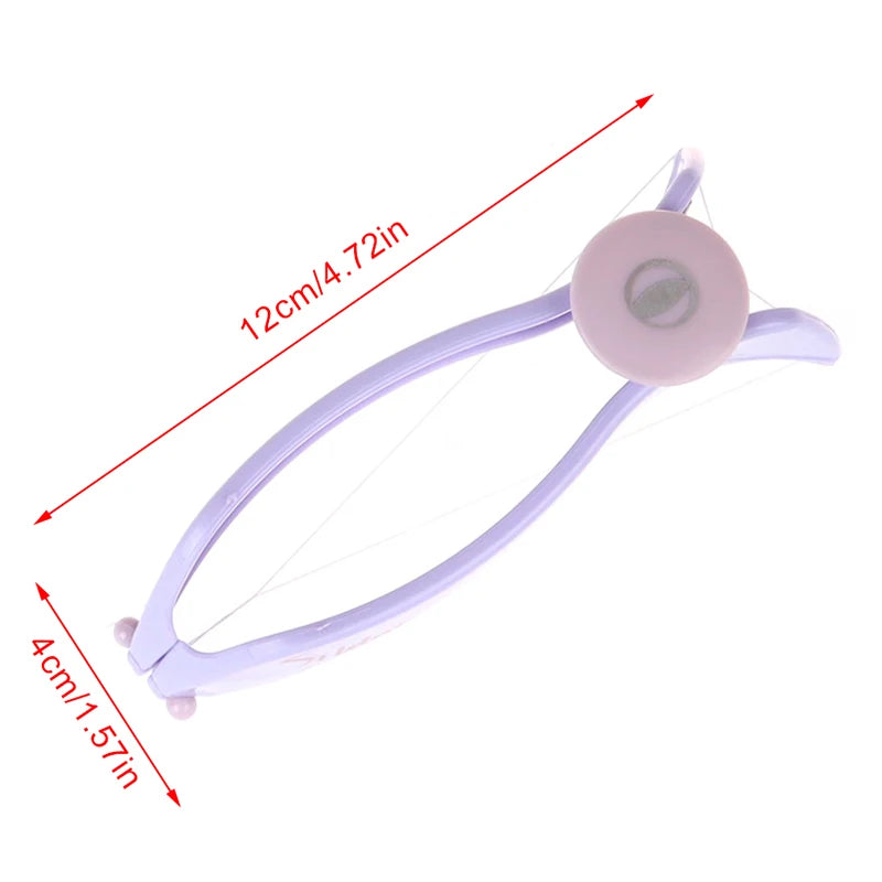 Women’s Hair Removal Epilator – Mini Facial Hair Remover Spring Threading Tool