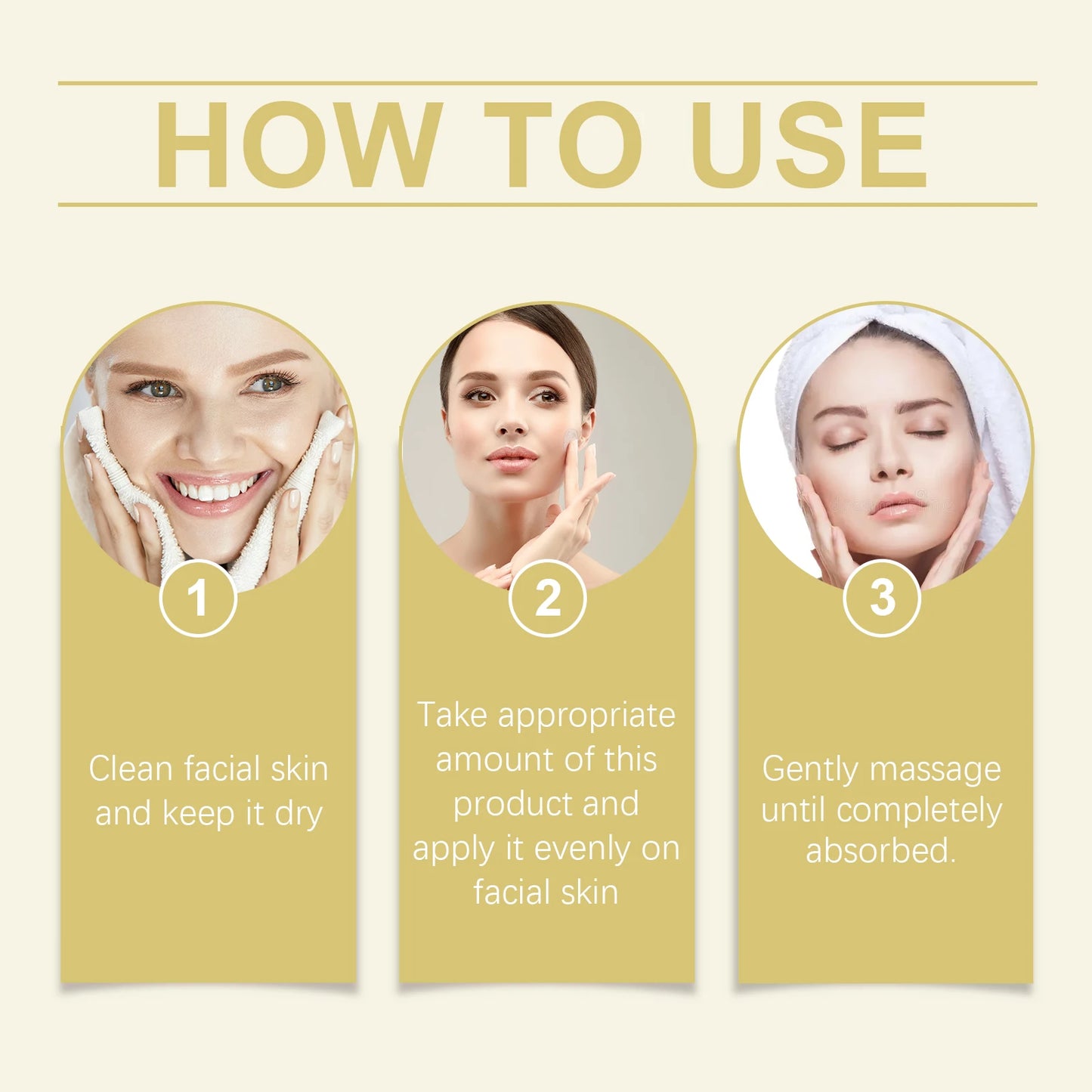Ouhoe Snail Collagen Face Cream – Repair Essence, Moisturizing, Lifting, Firming, Smoothing & Nourishing Korean Skincare