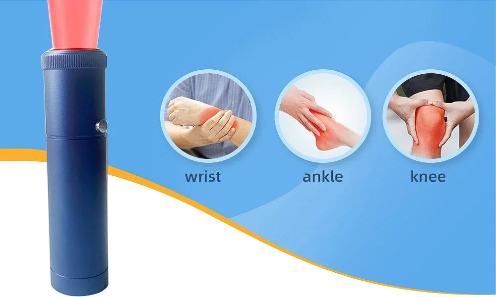 Red Light Therapy Device – Infrared Wand for Cold Sores, Canker Sores & Pain Relief | Multi-Area Treatment (Mouth, Nose, Ear, Knee, Feet, Hands, Ankle)