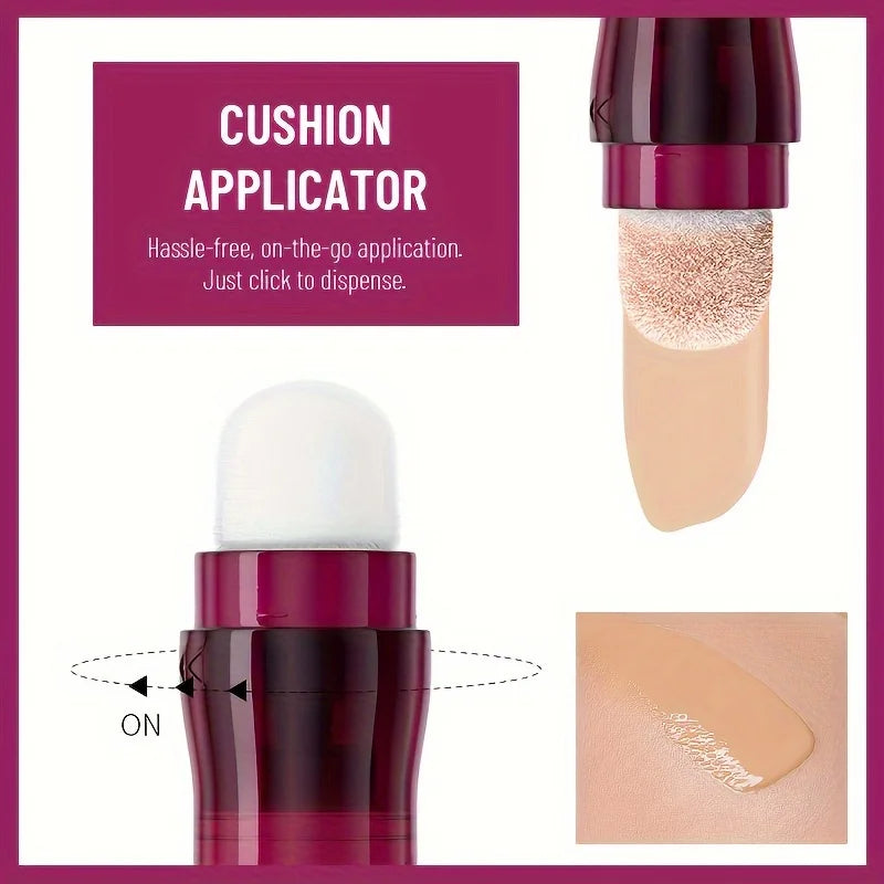 Sponge Concealer Foundation – Full Coverage & Long-Lasting Glow