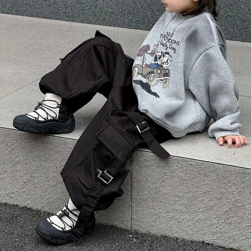 Children Winter Snow Boots – Waterproof Warm Cotton Shoes Boys Girls Outdoor Non-Slip School Boots
