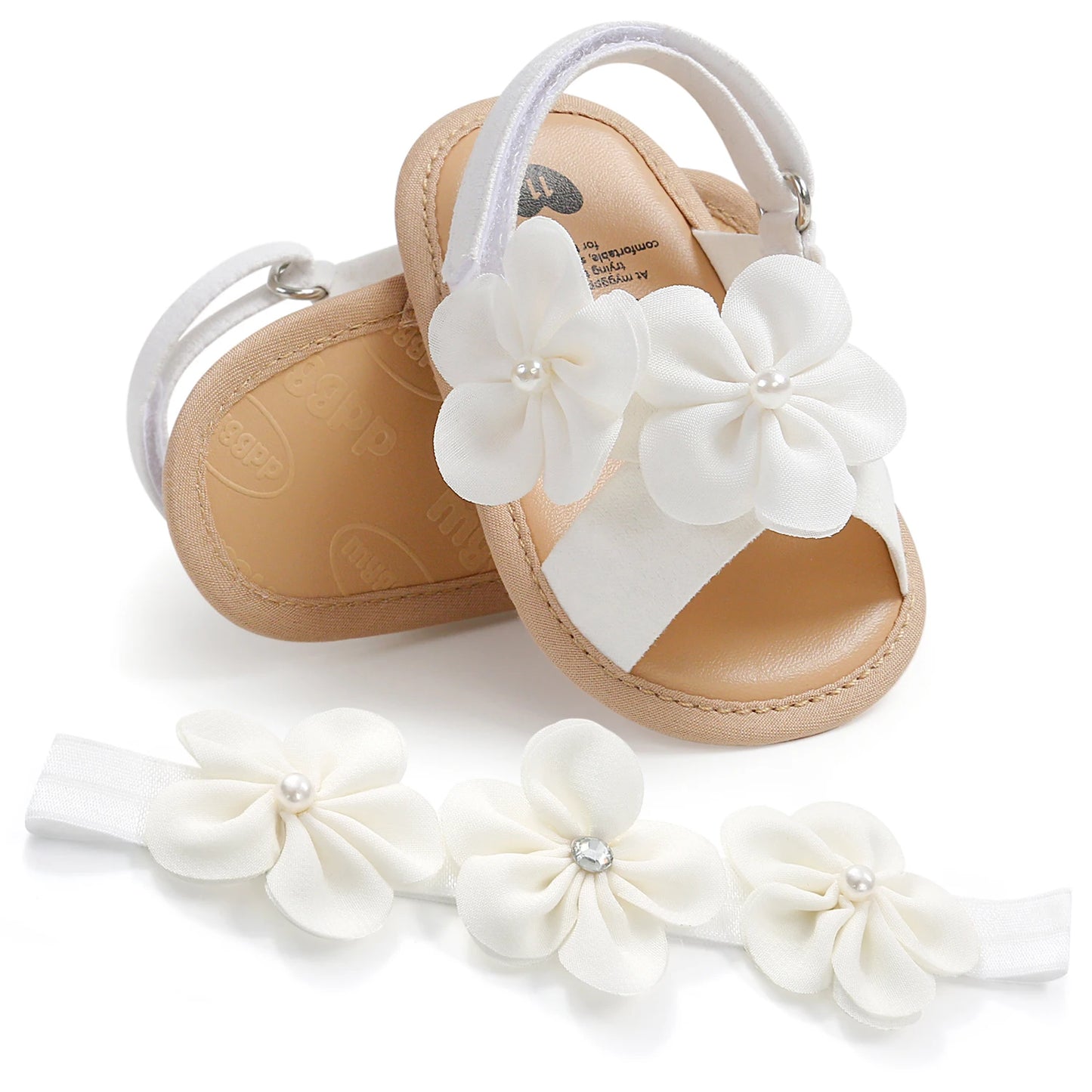 Baby Girl Summer Sandals – Outdoor Soft First Walker Shoes