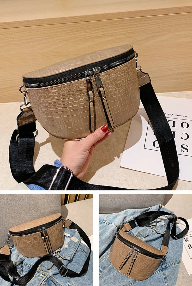 Luxury Designer Saddle Chest Bag – High-Quality Women’s Chain Crossbody & Hobo Purse