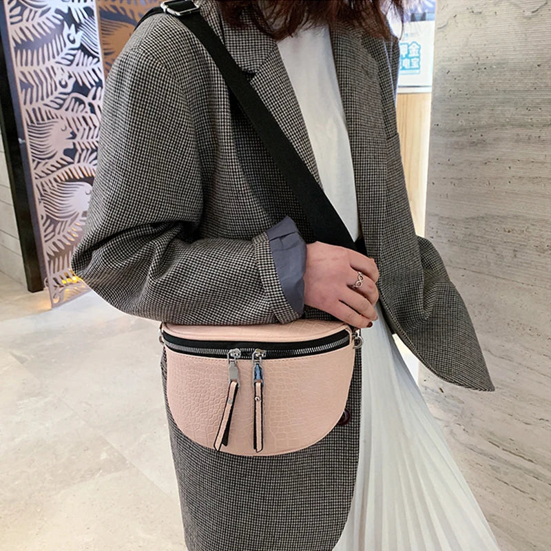 Luxury Designer Saddle Chest Bag – High-Quality Women’s Chain Crossbody & Hobo Purse